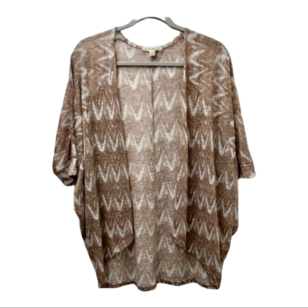 Painted Threads Open Front Kimono Size S - image 1